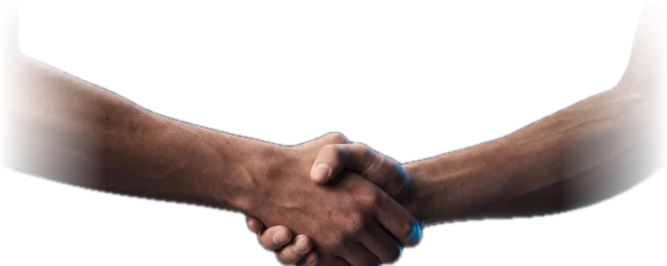 Two people shaking hands: the human side of product work