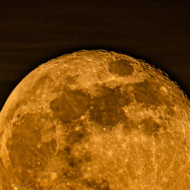 Wolf Moon, January 2026, photograph by Julien Fabre