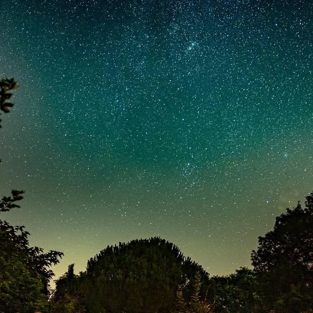 Summer sky, 2021, photograph by Julien Fabre